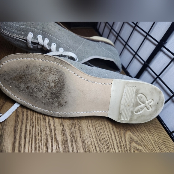 Vintage GREY DYNAMIC Bowling Shoes 81/2 Womens - Picture 7 of 8